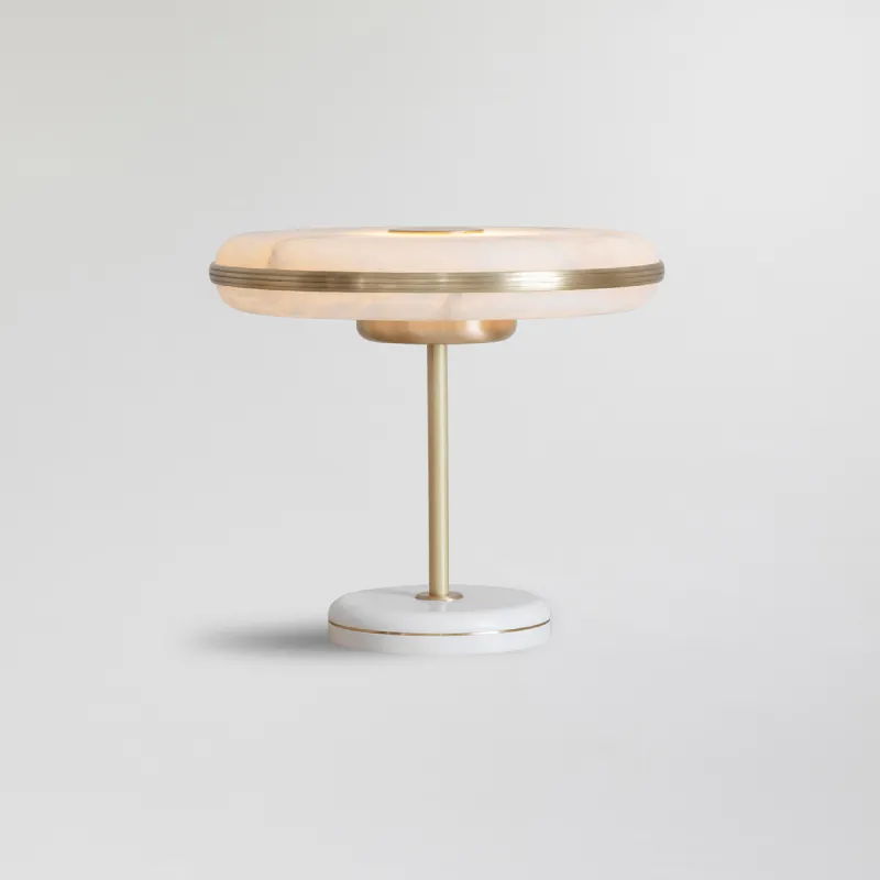 Elegant Alabaster Table Lamp
