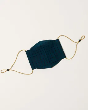 Eva Masaki X Kanaikougei Mask in Dark Green