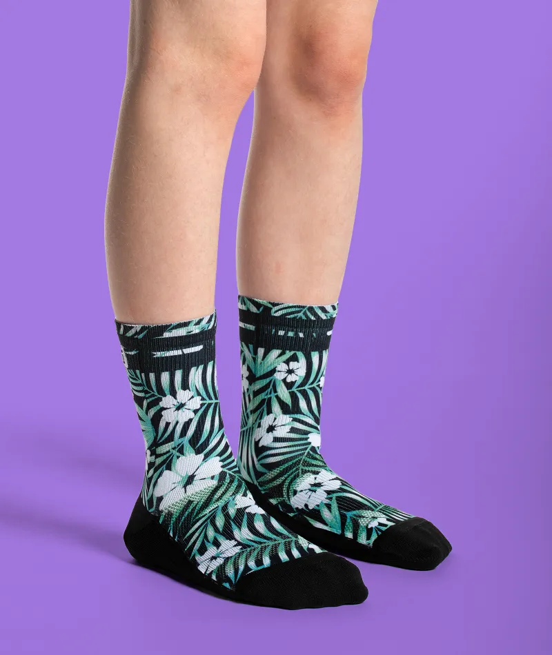 Evergreen Youth Crew Socks