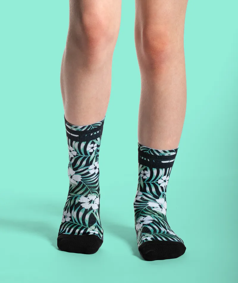 Evergreen Youth Crew Socks