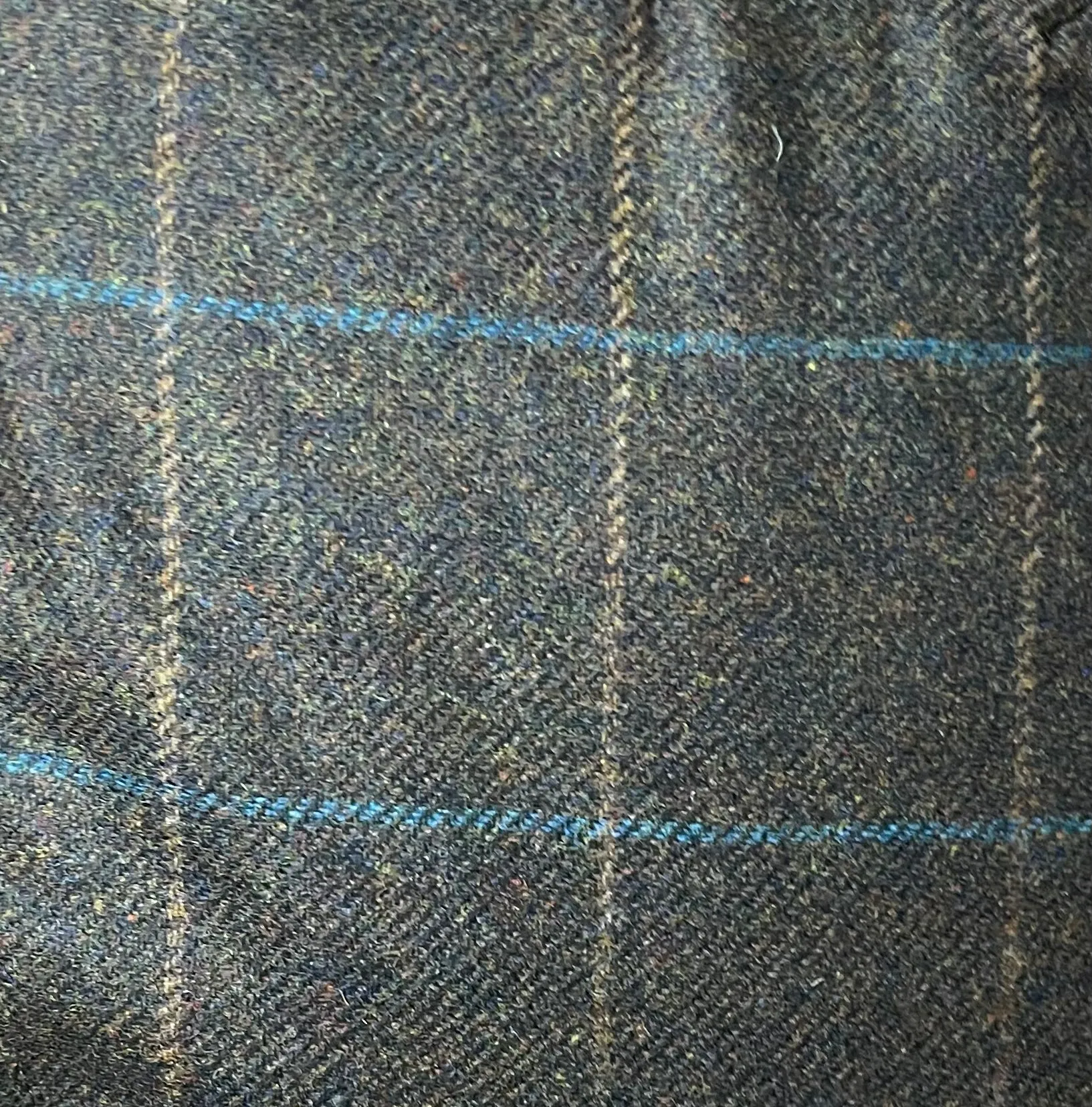Failsworth - Cambridge - Flat Cap - British Wool - Brown Blue #300