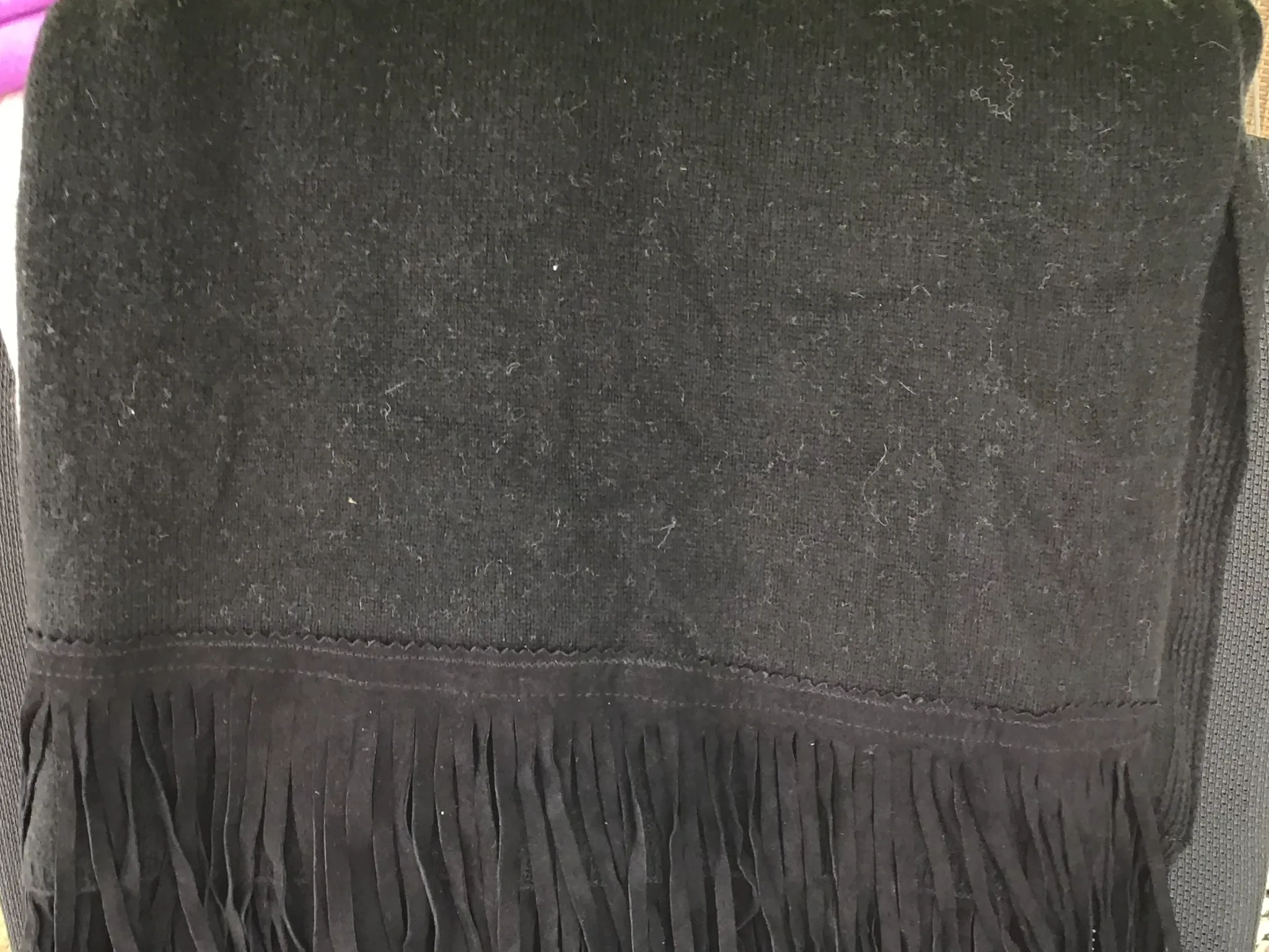 Fringe Cashmere Shawl