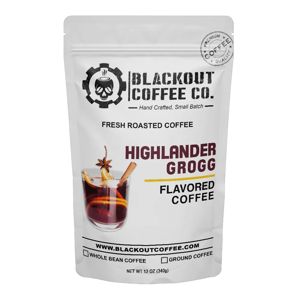 Highlander Grogg Flavored Coffee