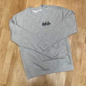 HOLISTIC CLASSIC LOGO CREWNECK - HEATHER GREY