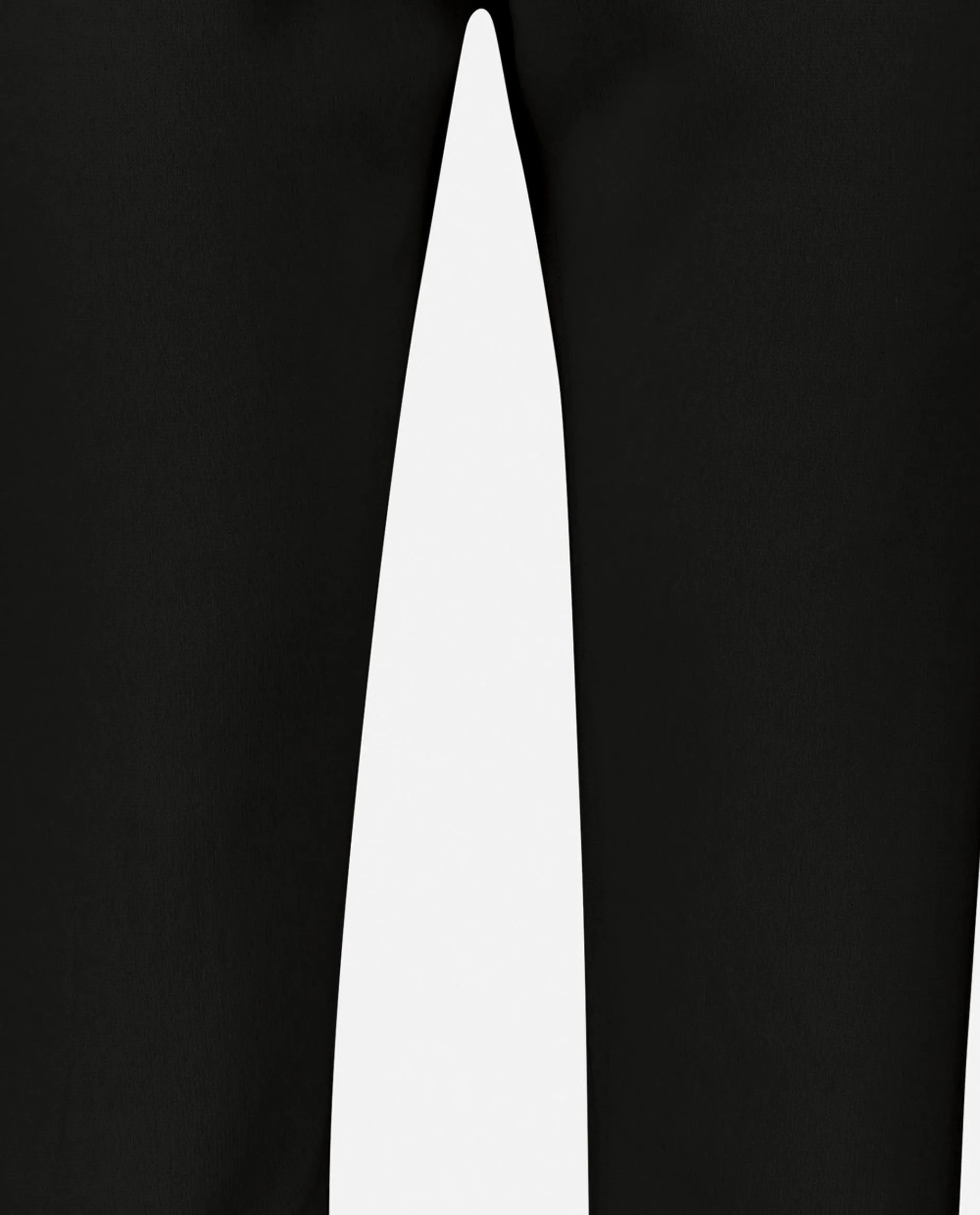 Hose aus Cashmere-Mischung in Schwarz