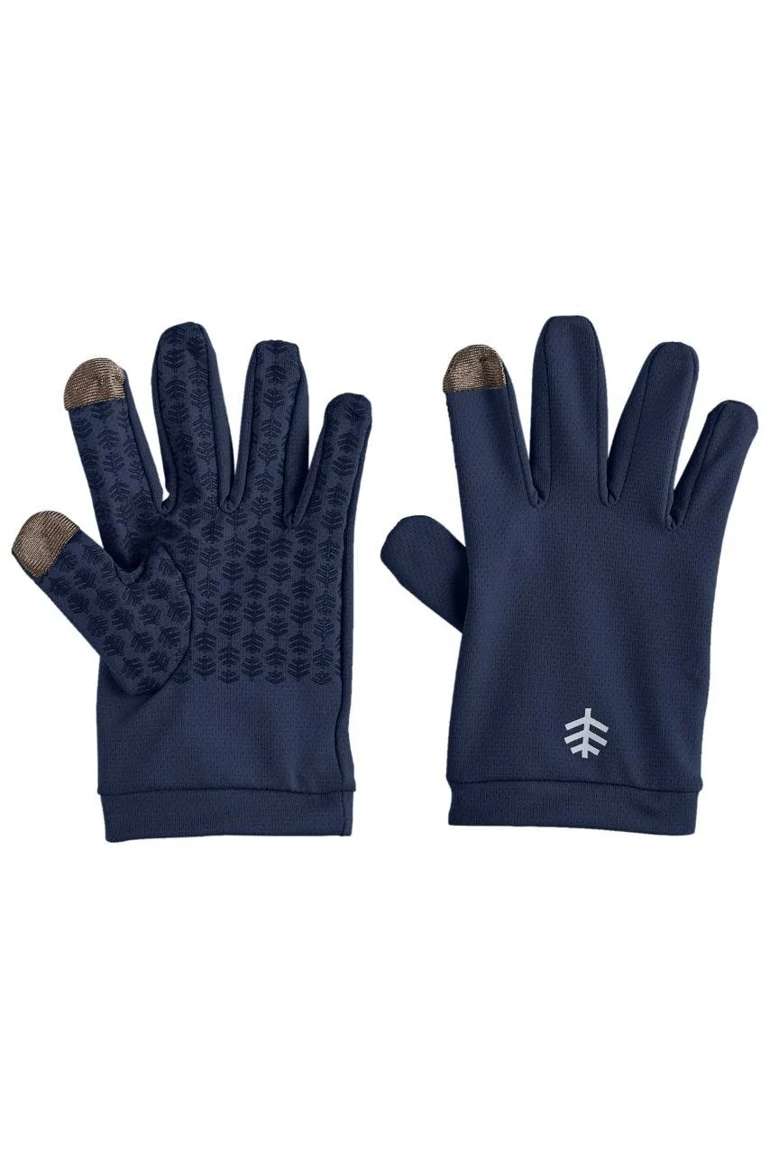 Kid's Gannett UV Gloves  |  Navy