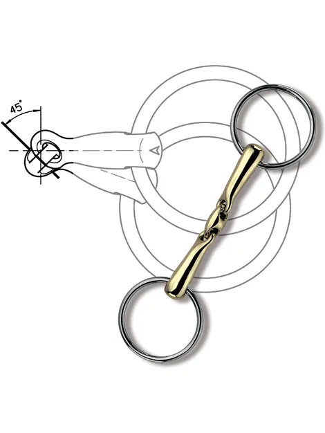 KK Ultra Loose Ring Snaffle 14mm Mouthpiece