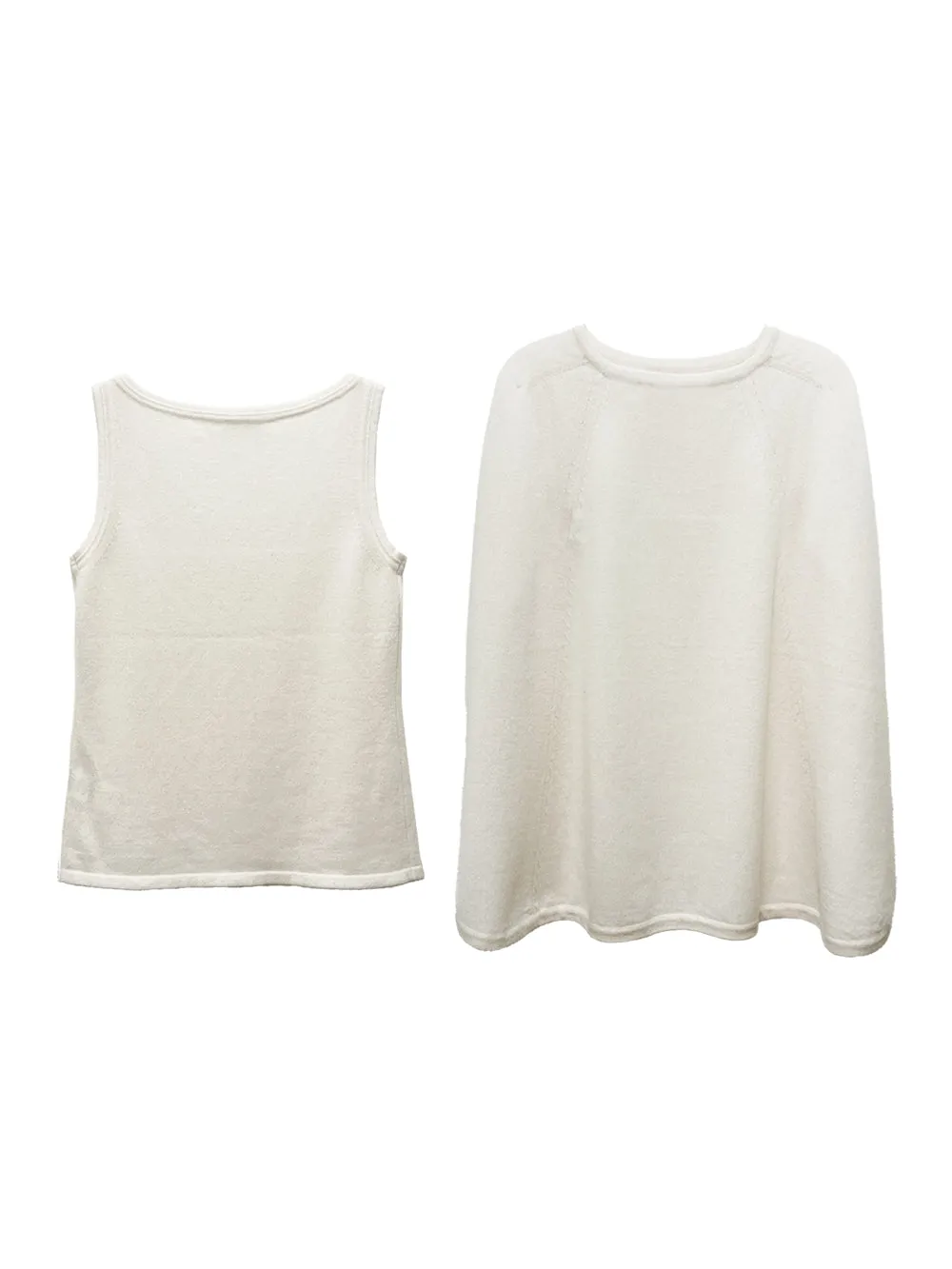 KNIT WILLOW CASHMERE CAPE & TOP SET