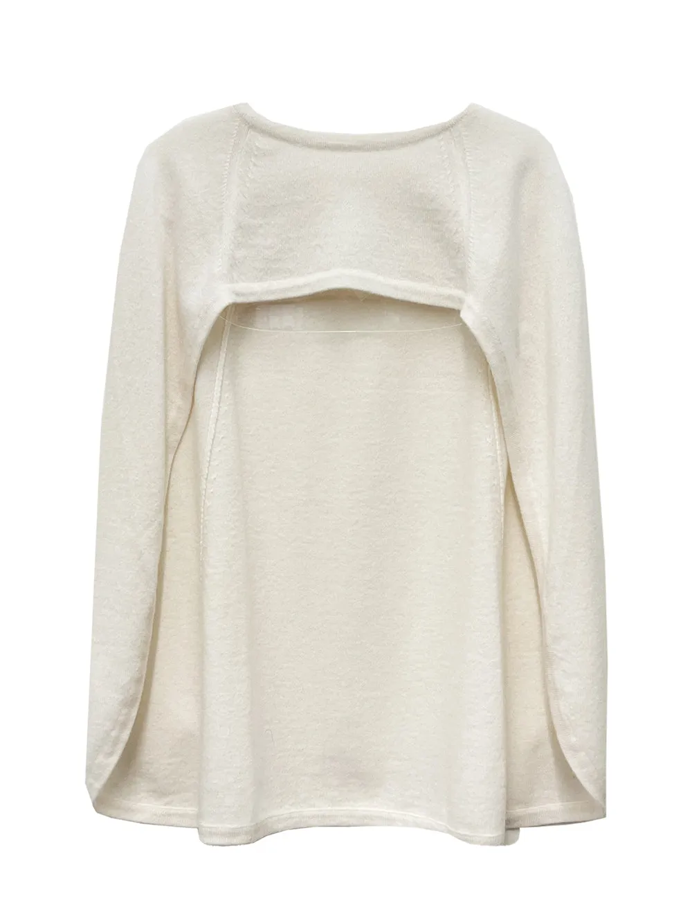 KNIT WILLOW CASHMERE CAPE & TOP SET