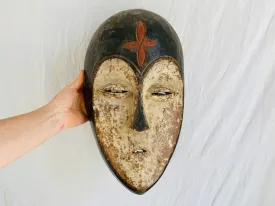 Kwele Mask. Gabon Africa . African Mask.