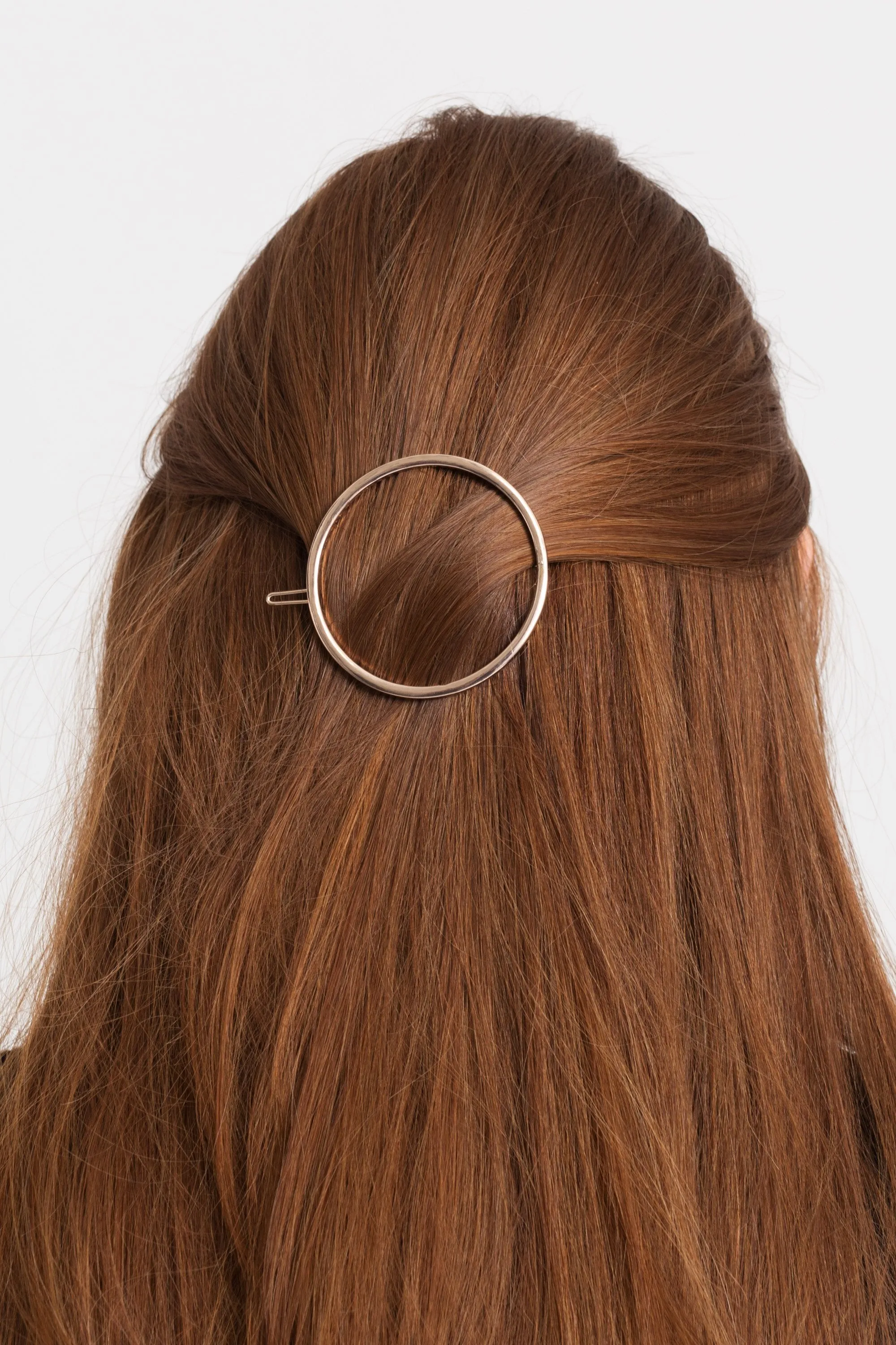 Large Circle Hair Clip
