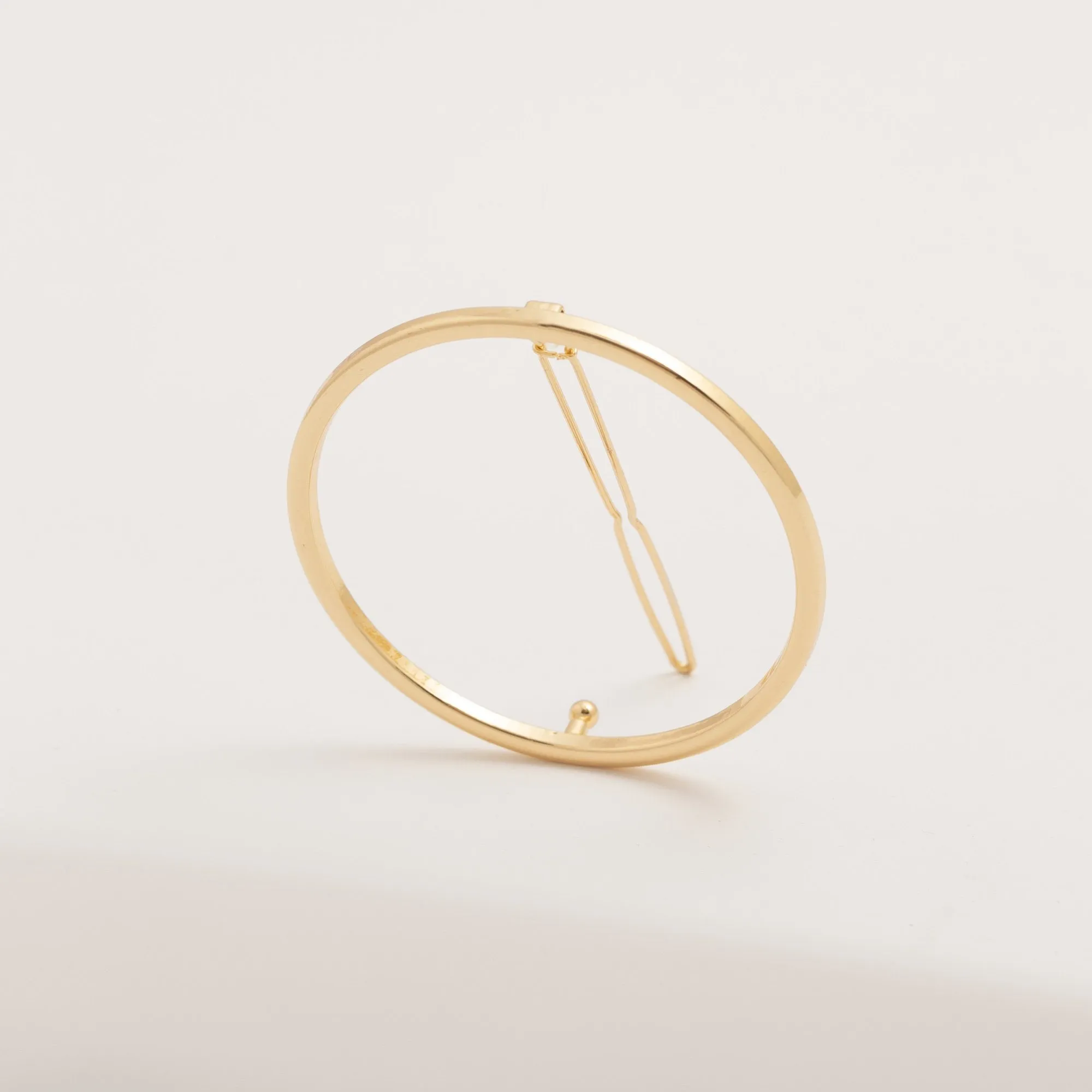 Large Circle Hair Clip
