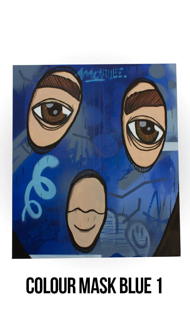 Leinwände "Colour Masks" 60x70cm