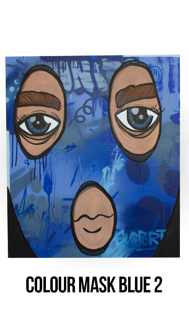 Leinwände "Colour Masks" 60x70cm