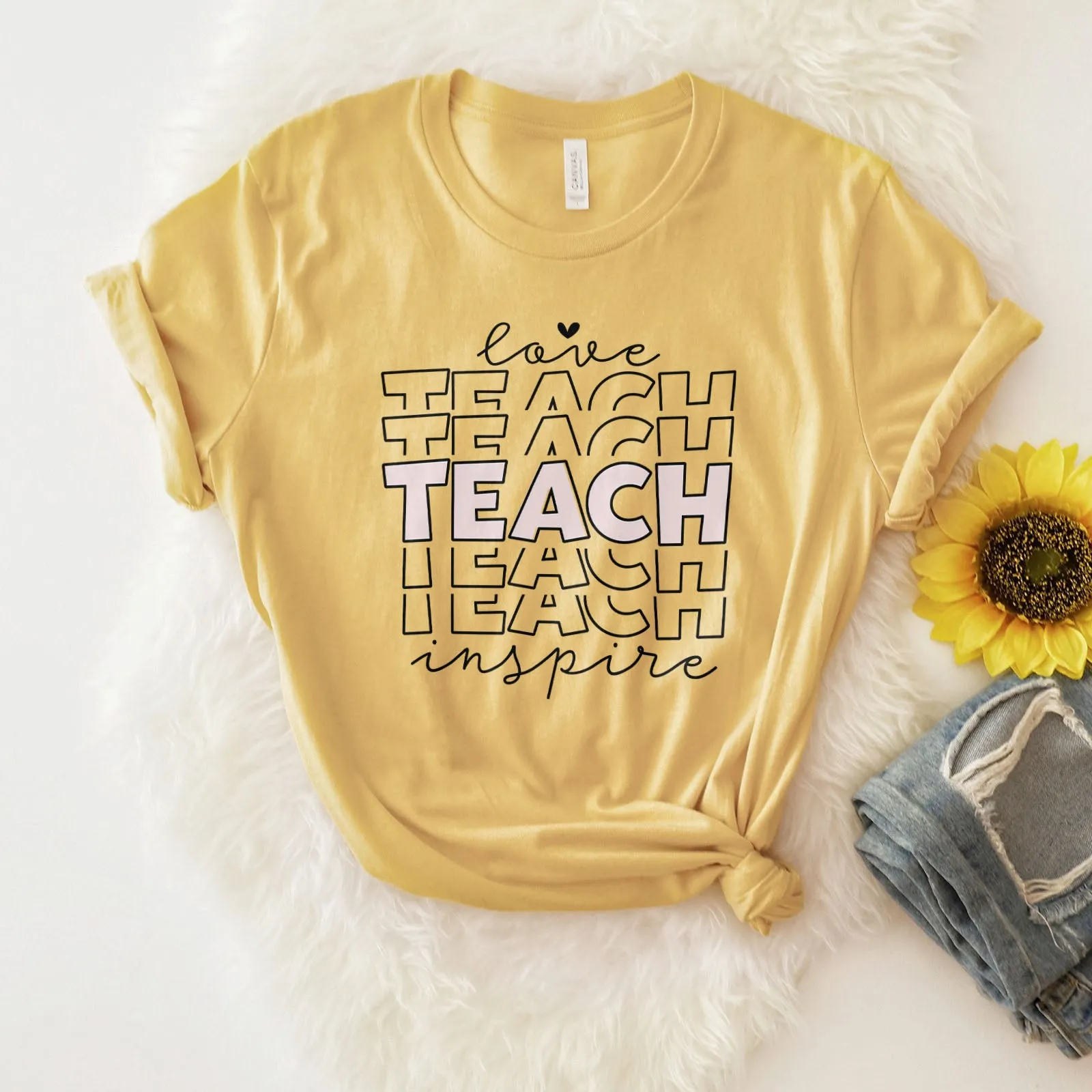 Love Teach Inspire Tee