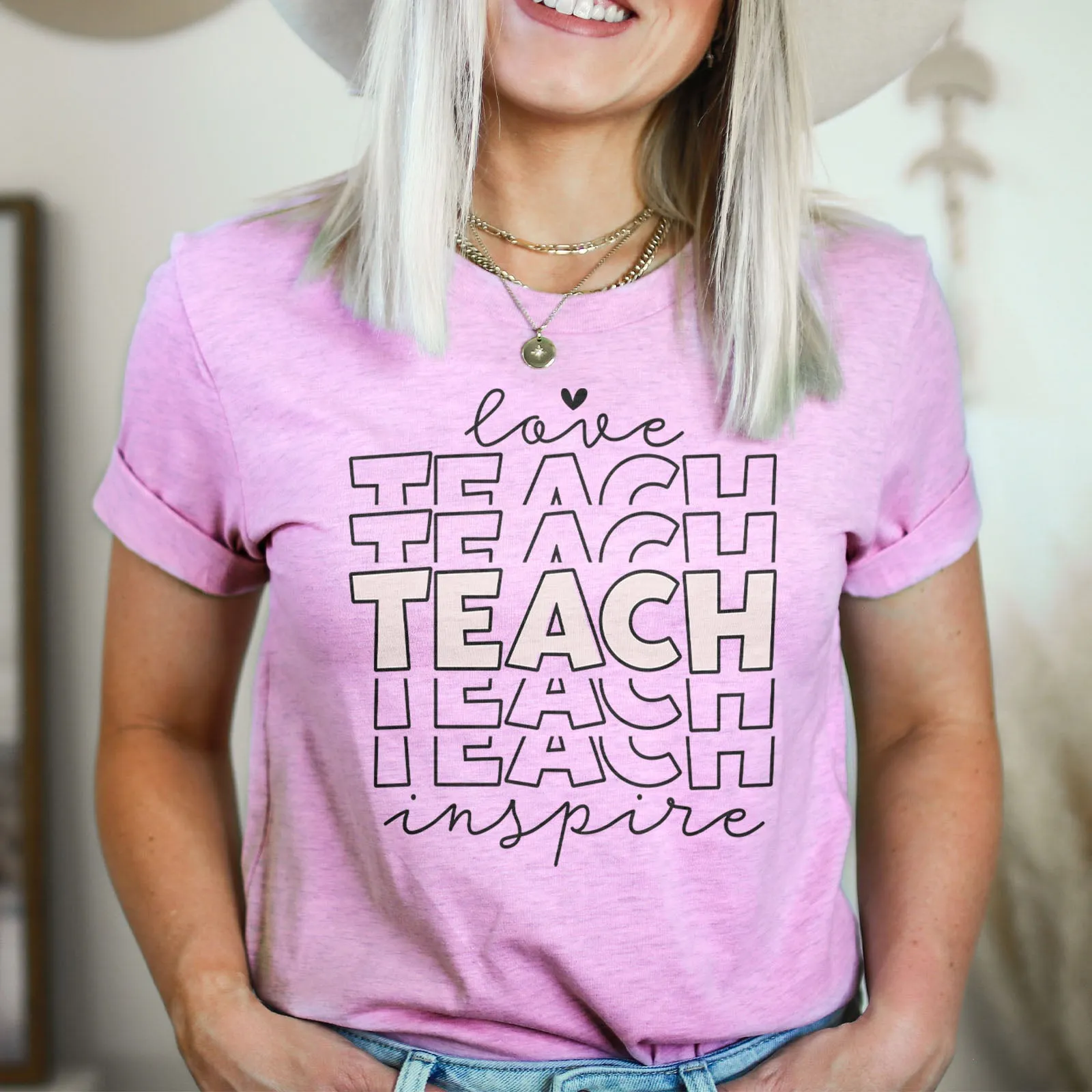Love Teach Inspire Tee