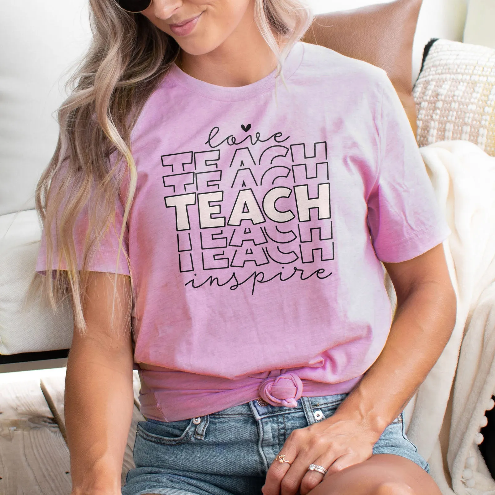 Love Teach Inspire Tee