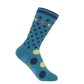 Mary Women's Socks - Peacock