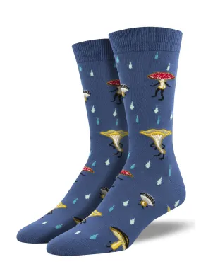 Men's Bamboo Fungi Fun Guys Socks