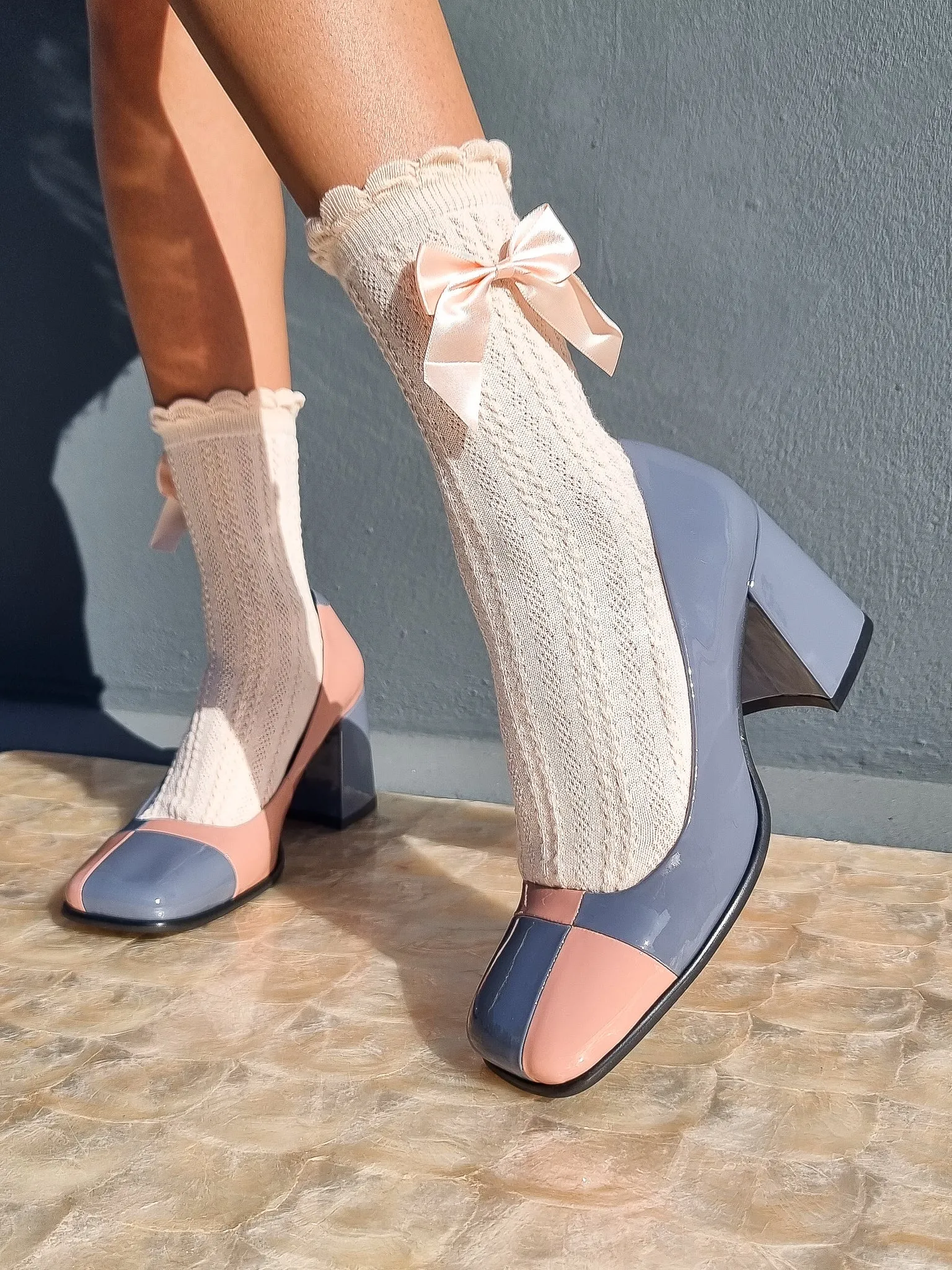 MOD MOD PINK BLUE-GREY