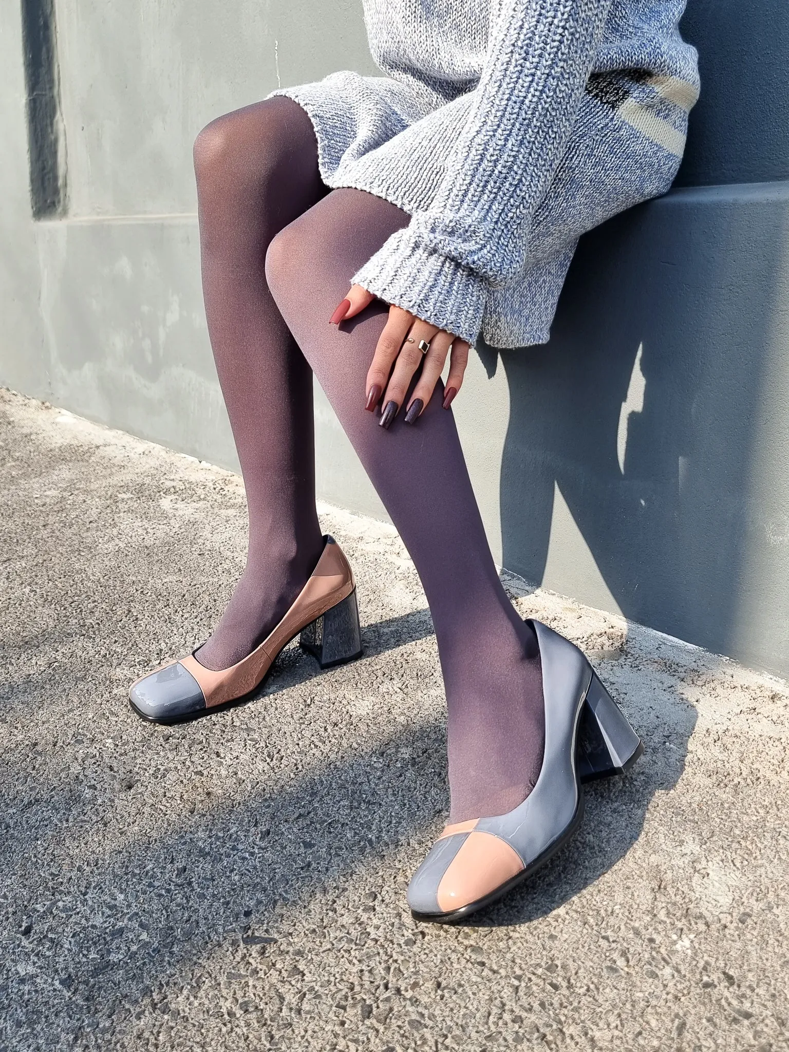 MOD MOD PINK BLUE-GREY