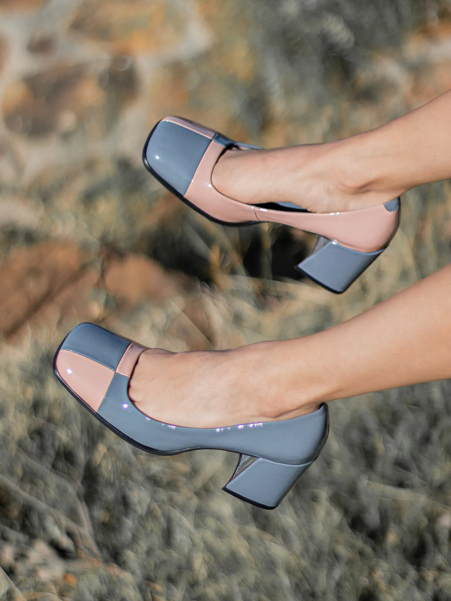 MOD MOD PINK BLUE-GREY