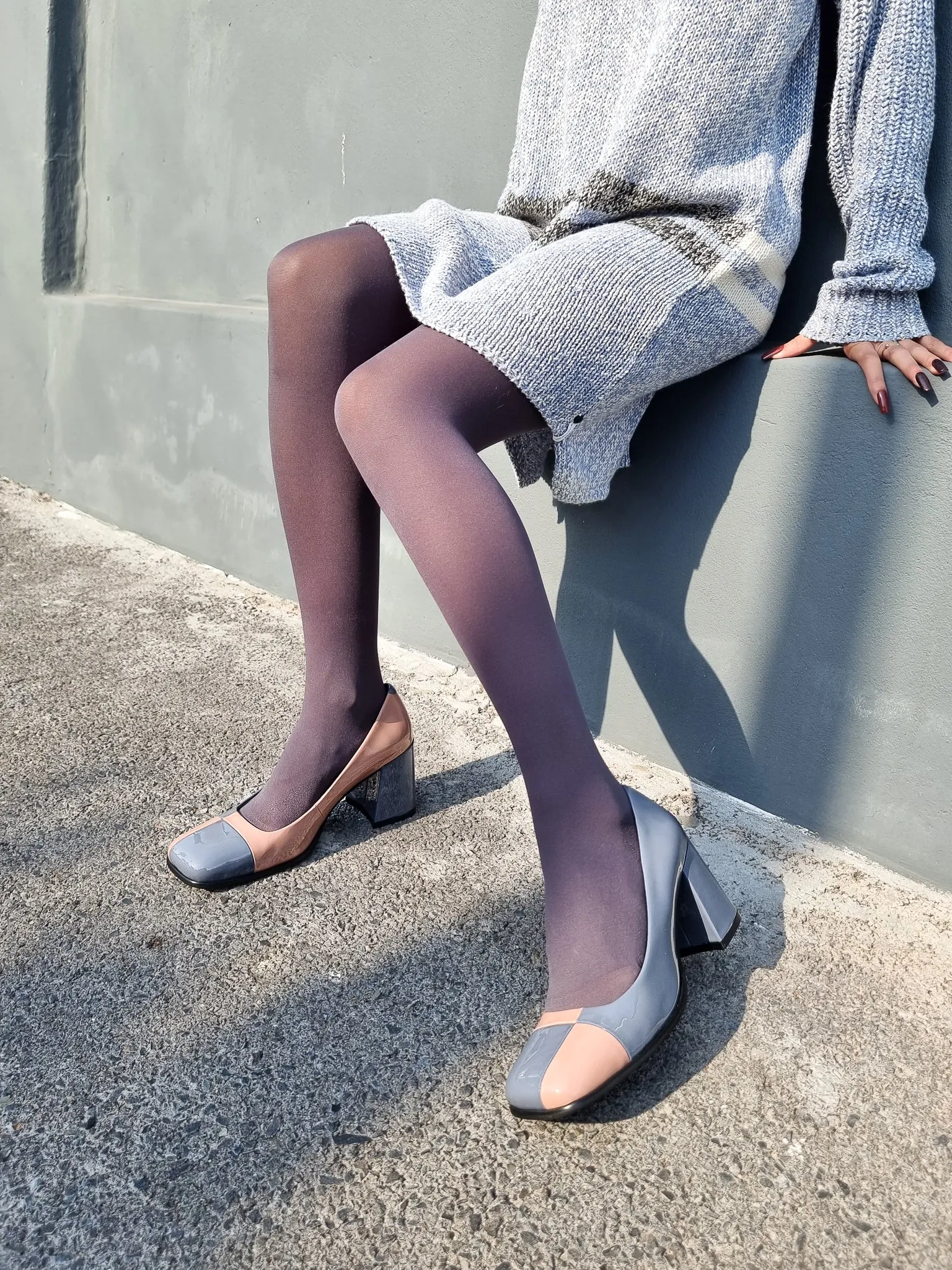 MOD MOD PINK BLUE-GREY