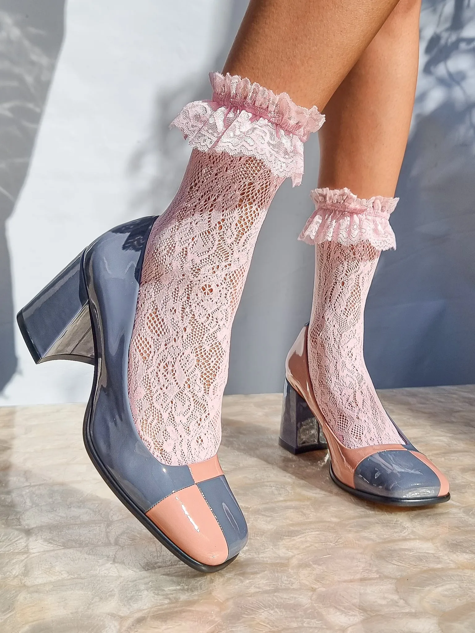MOD MOD PINK BLUE-GREY