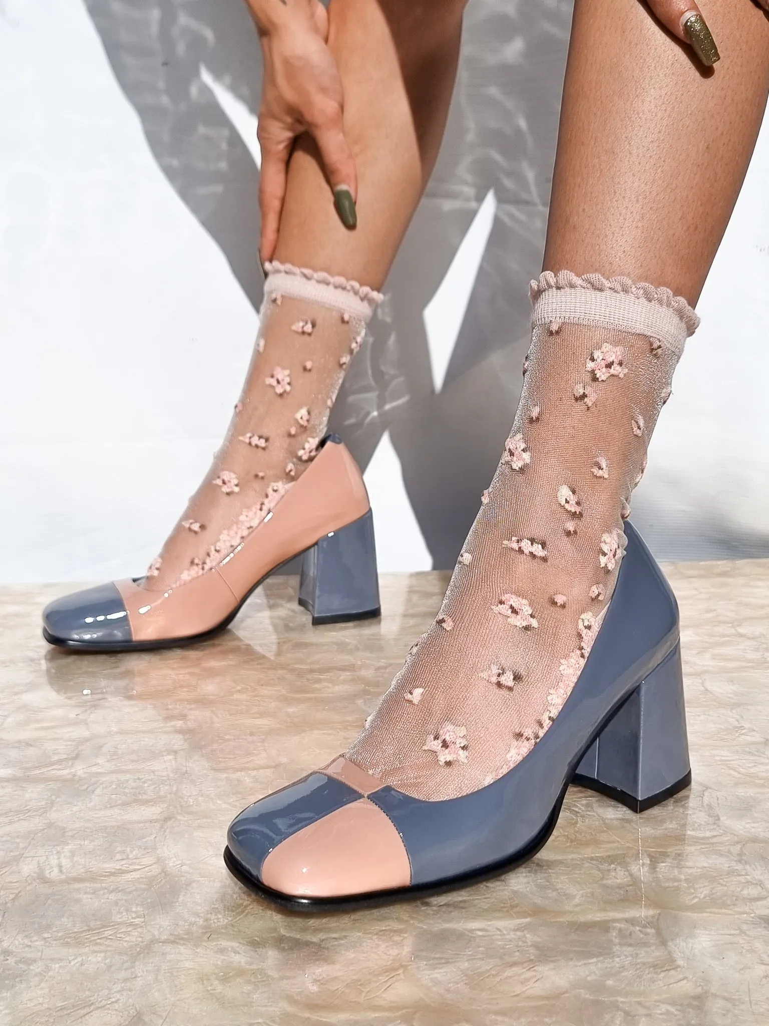MOD MOD PINK BLUE-GREY
