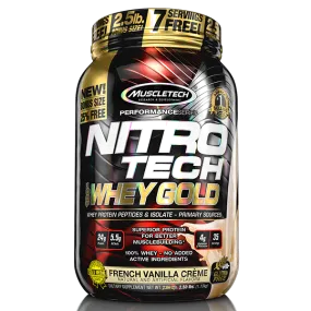 Muscle Tech Nitro Tech GOLD WHEY ISOLATE