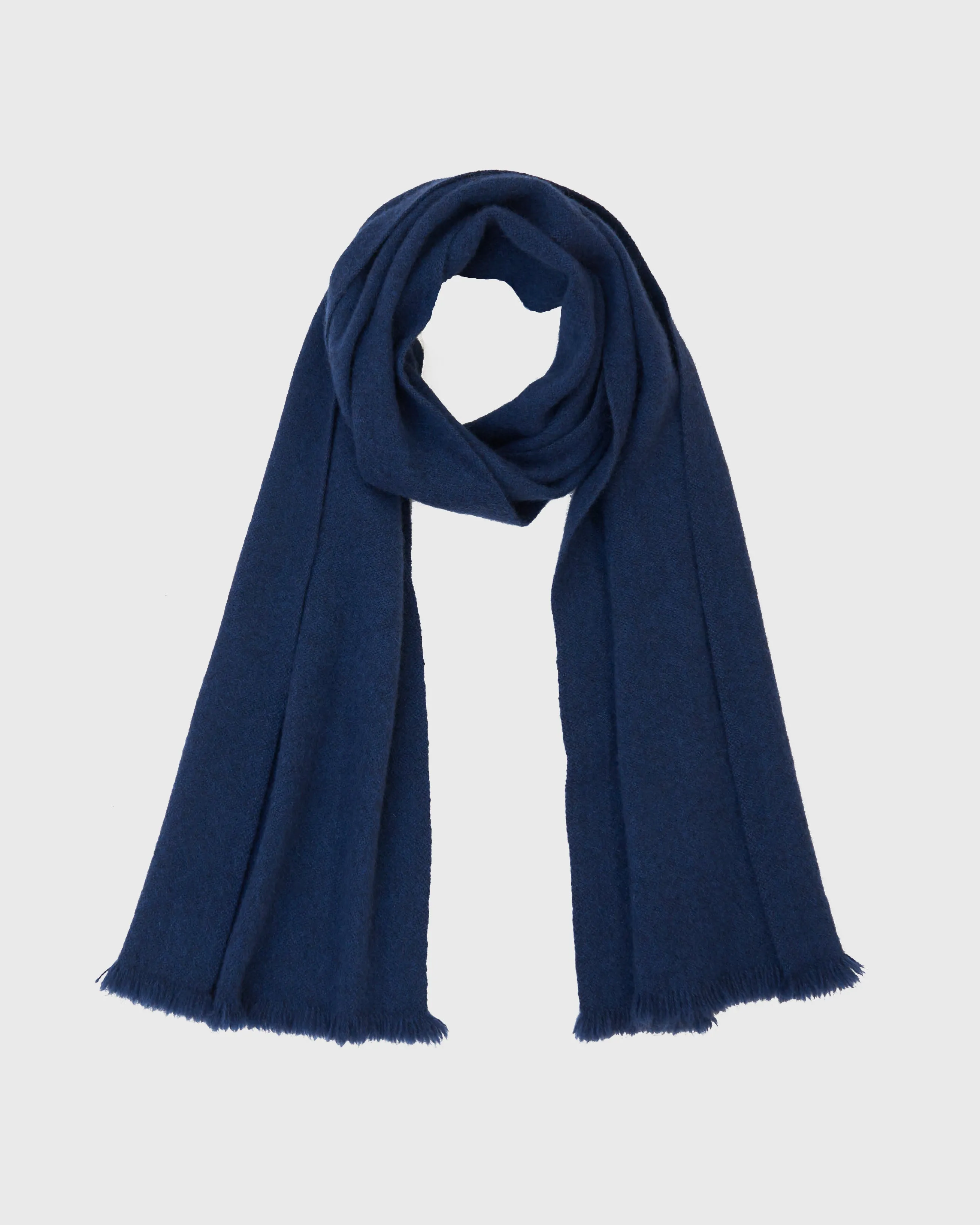Nomad Classic Skinny Scarf (Natural Yak Grey Base)