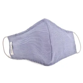 Non-Medical Cotton Face Mask C19-MSK_153 Indigo/White