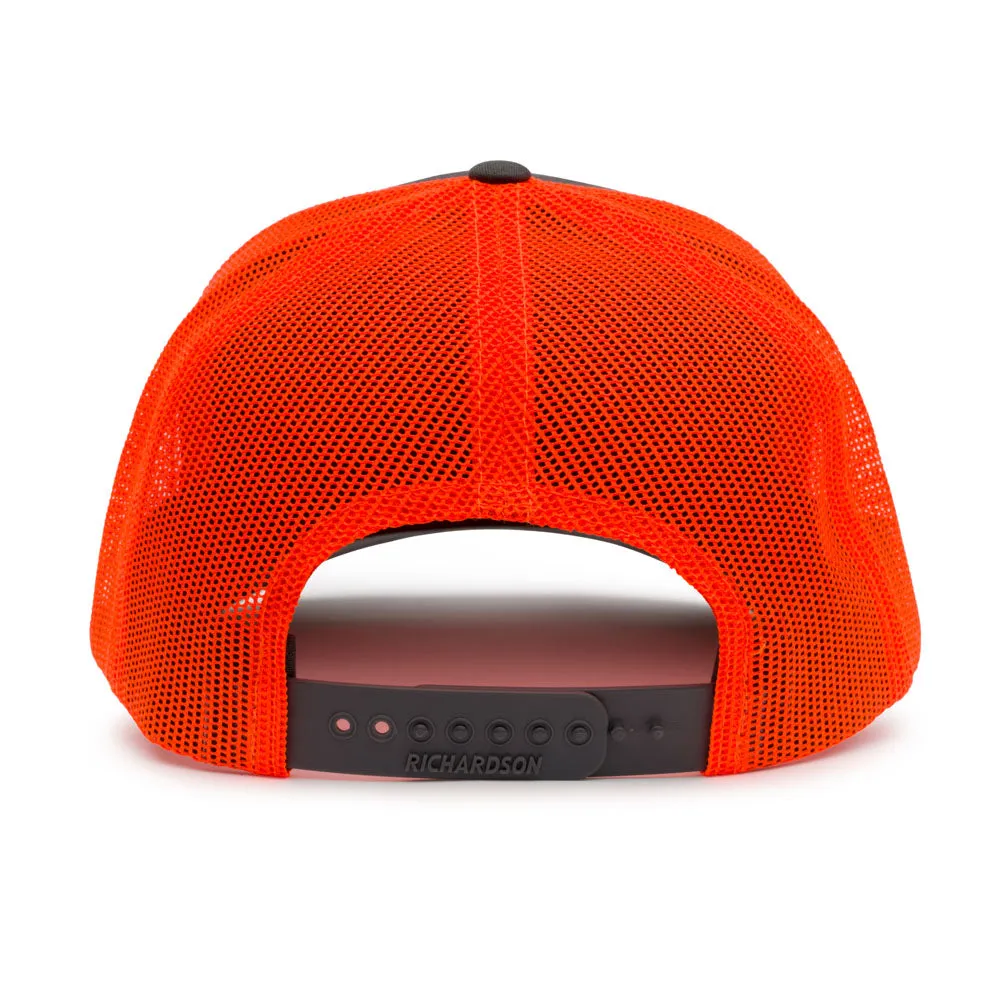 Offset Embroidered Trucker Hat