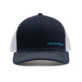 Offset Embroidered Trucker Hat