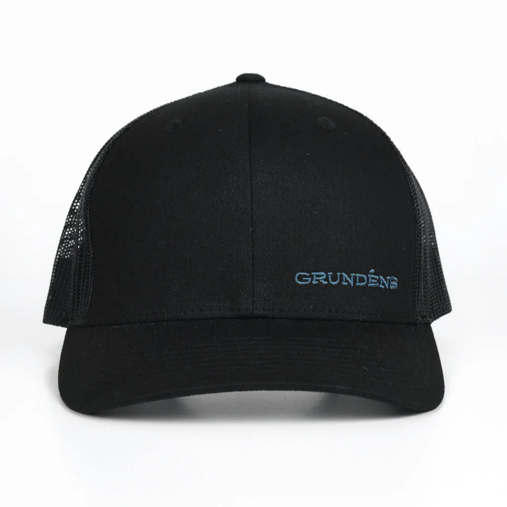 Offset Embroidered Trucker Hat