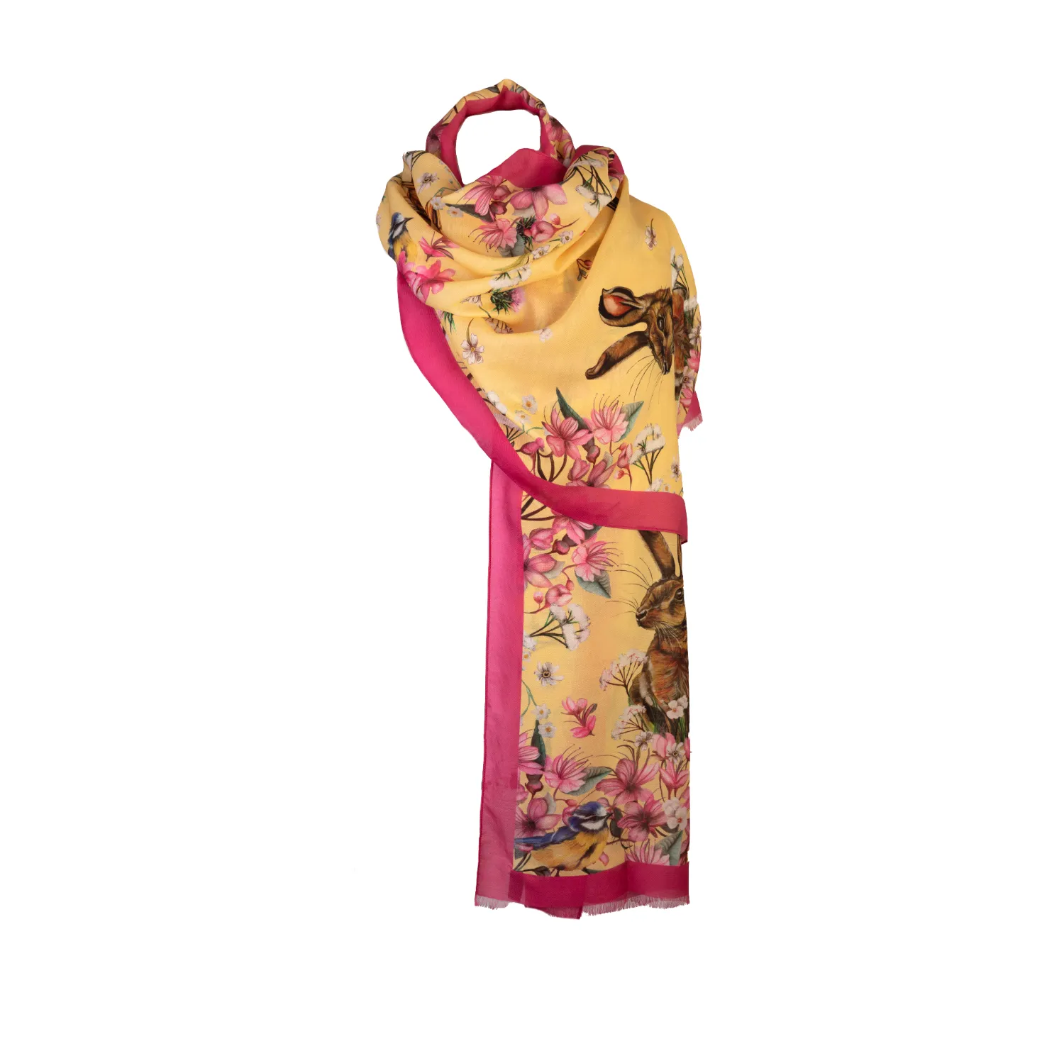 Oopsie Daisy Buttermilk Wool Silk Wrap