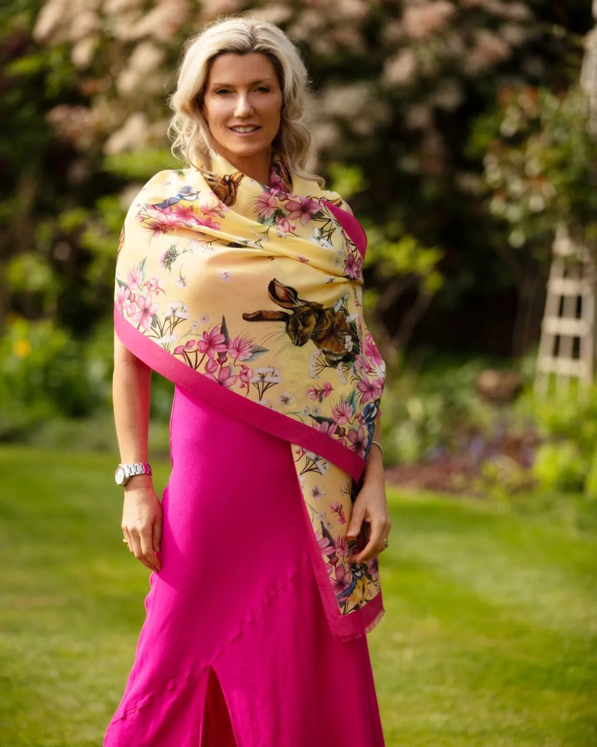 Oopsie Daisy Buttermilk Wool Silk Wrap