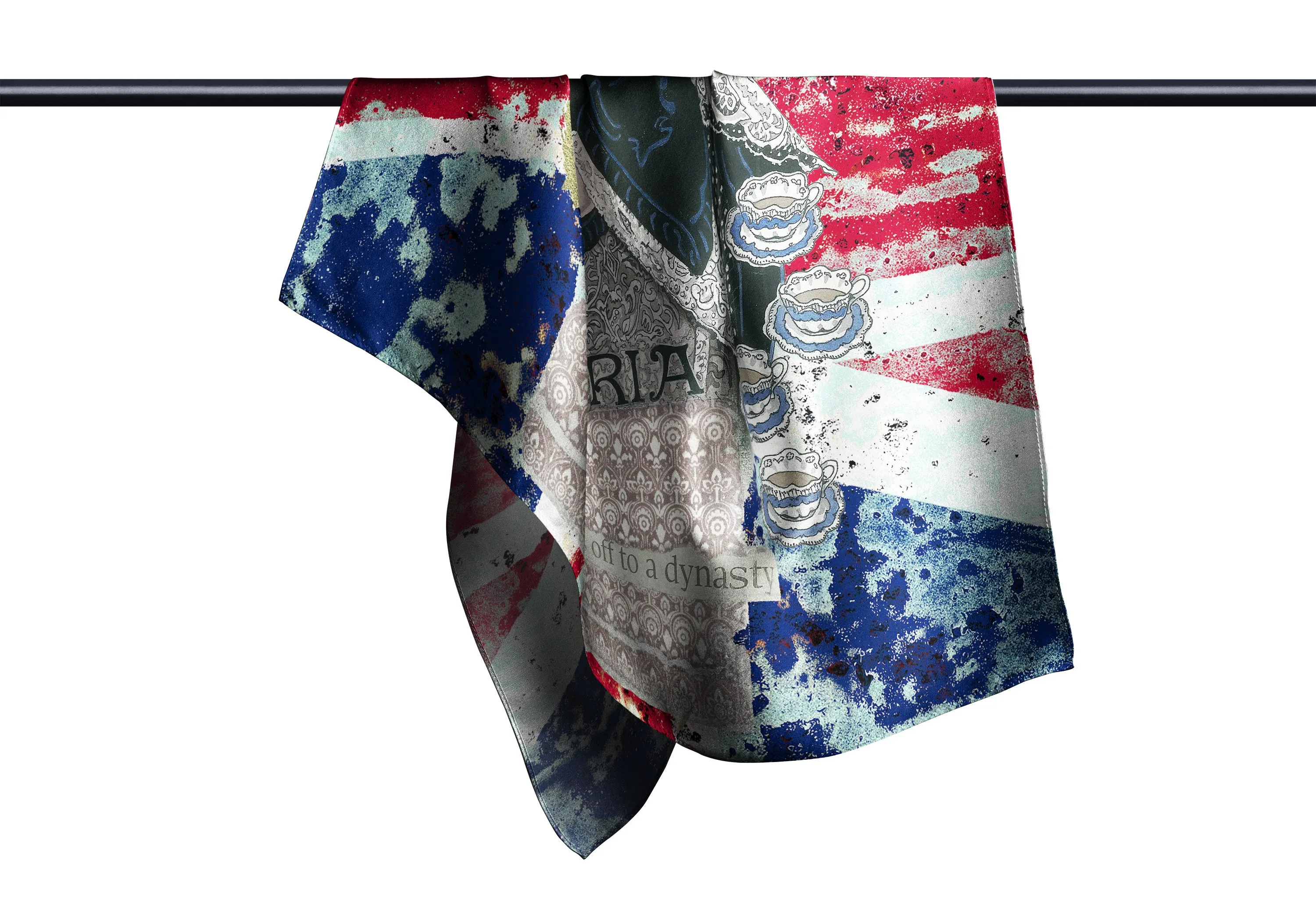 Queen Victoria Silk Square Scarf