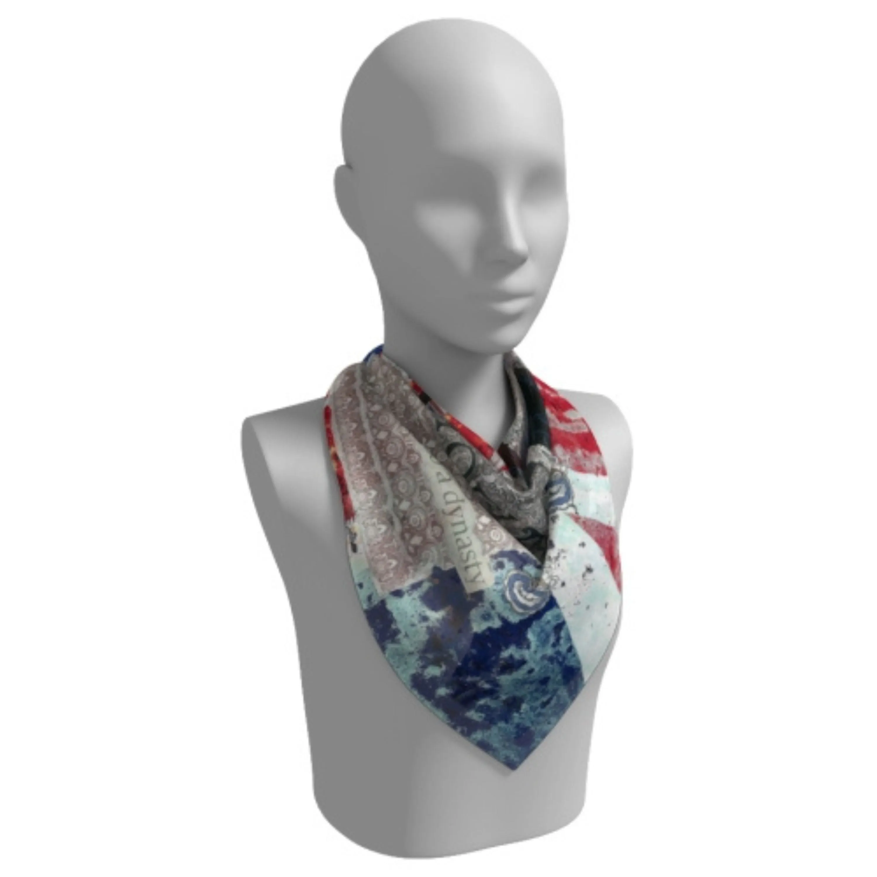 Queen Victoria Silk Square Scarf