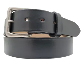 "The Office" Black Casual Leather Belt