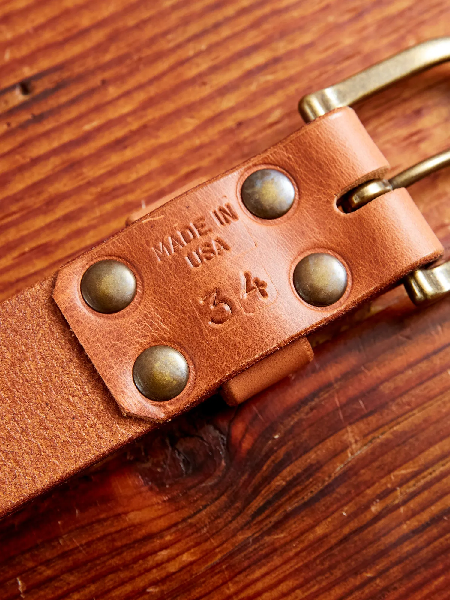 "Wenatchee Belt" in Burnished Cognac