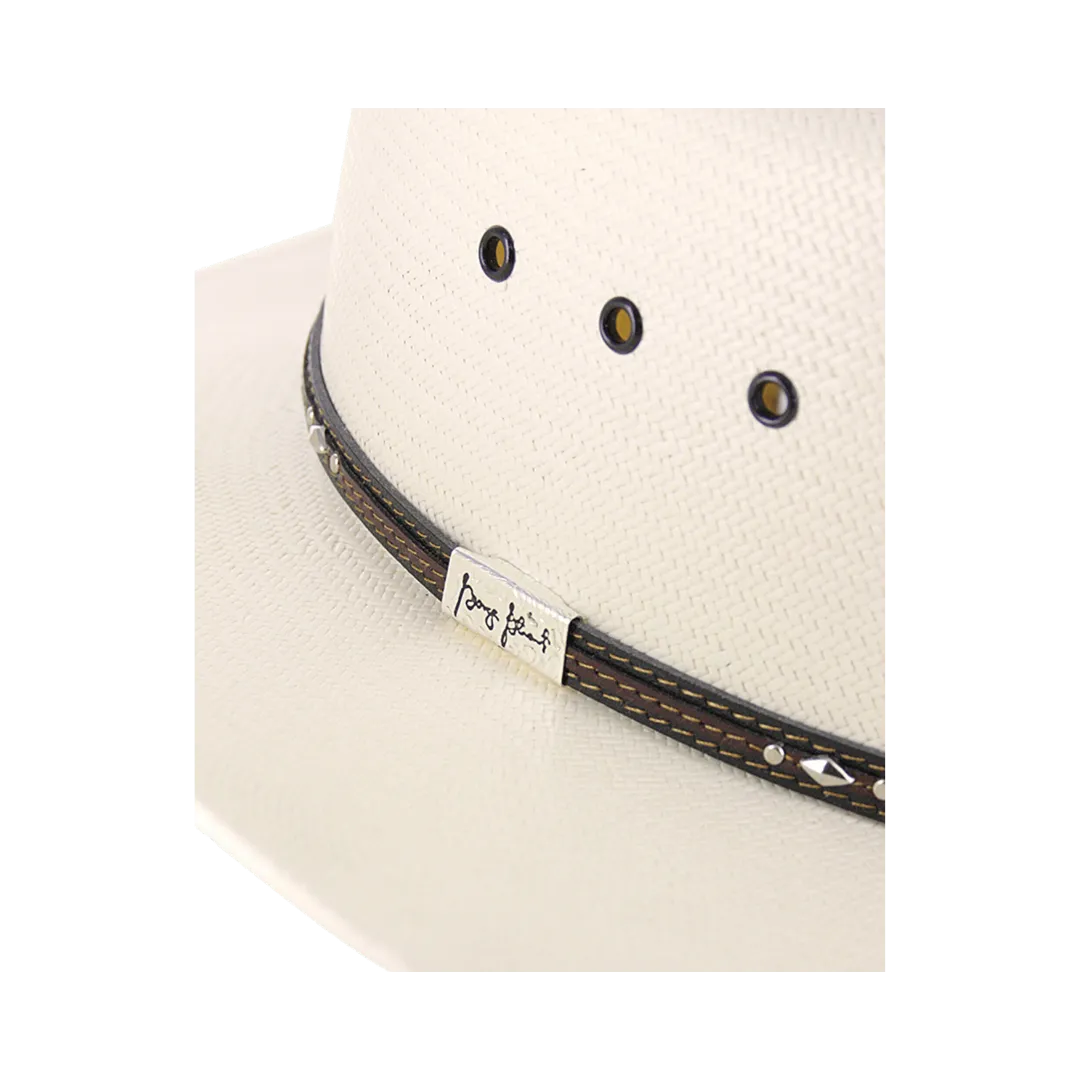 Resistol Natural Long Cattleman 10X Straw Long Oval Crown Hat