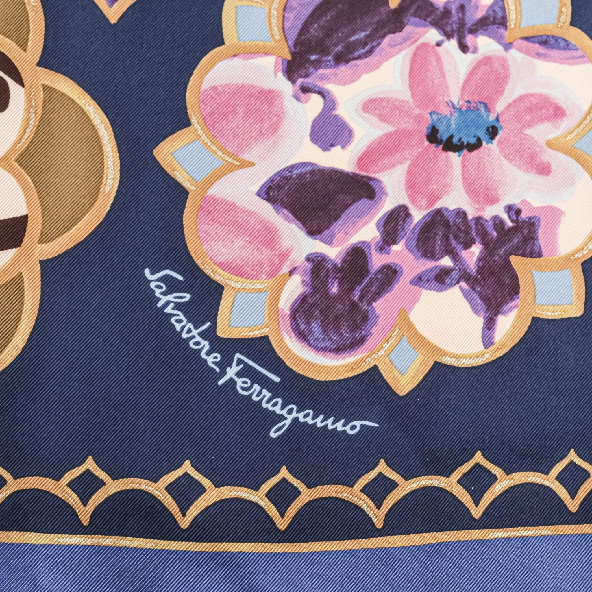 SALVATORE FERRAGAMO Silk Scarf