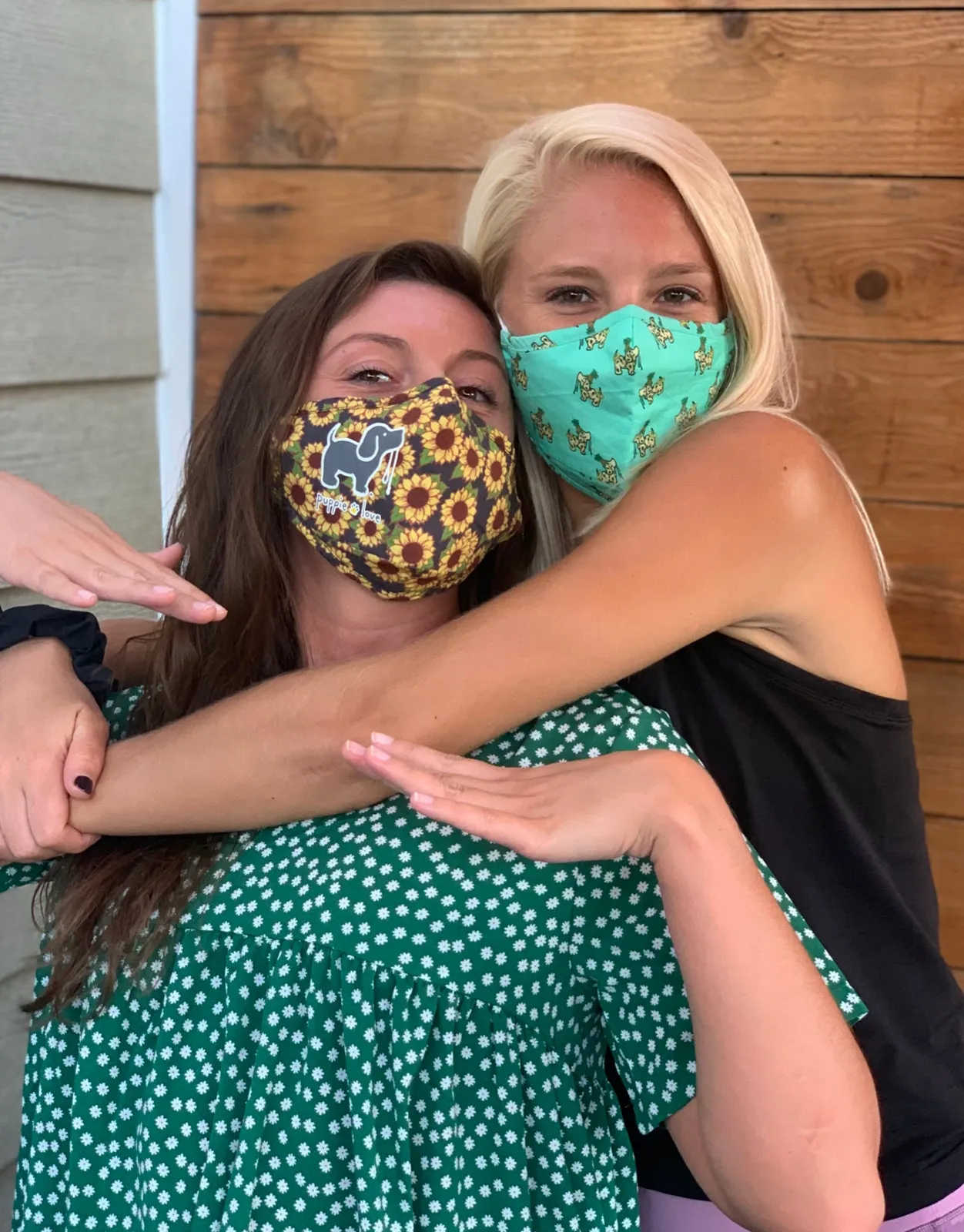 SUNFLOWER PUP MASK
