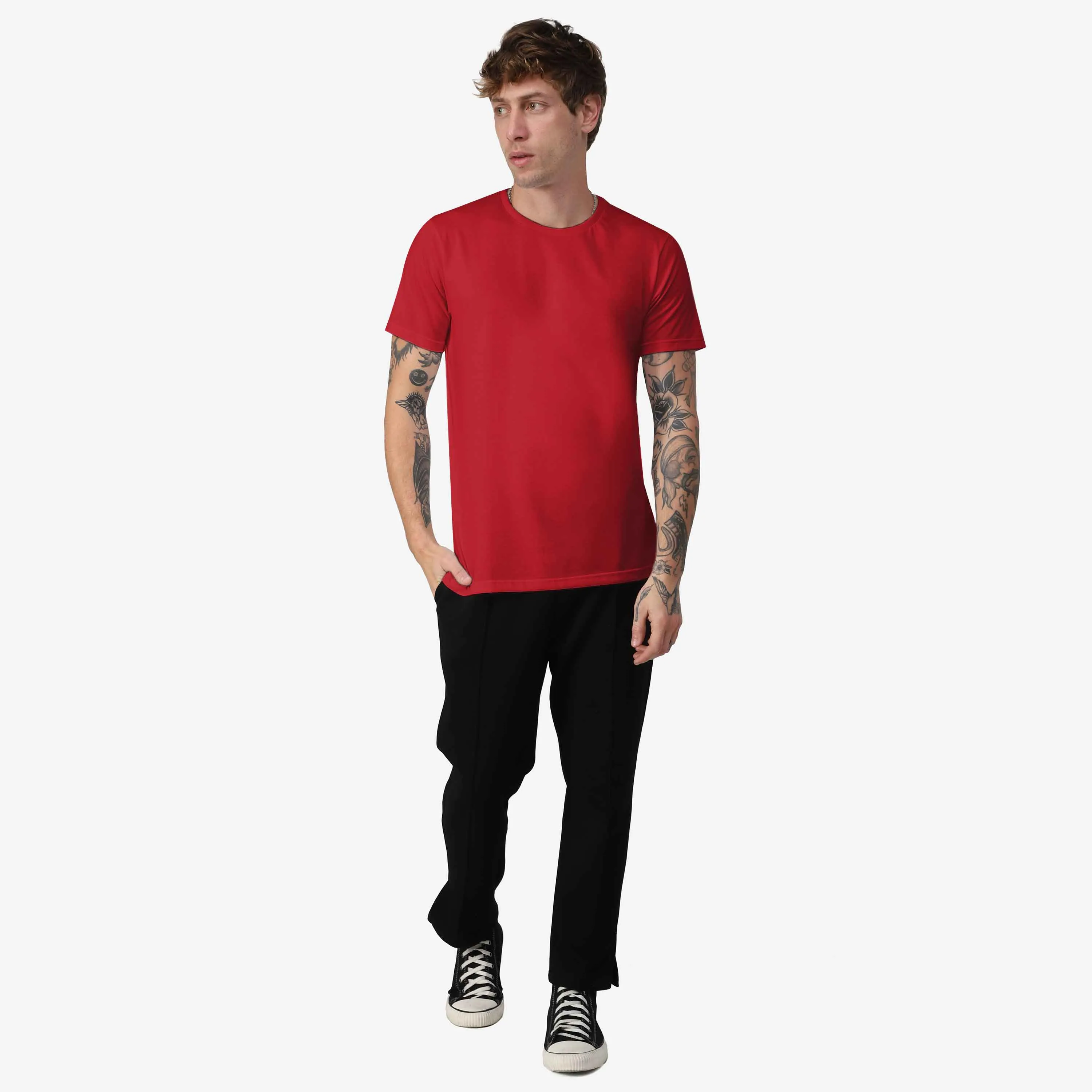 Tech T-Shirt Anti Odor - Vermelho Escarlate