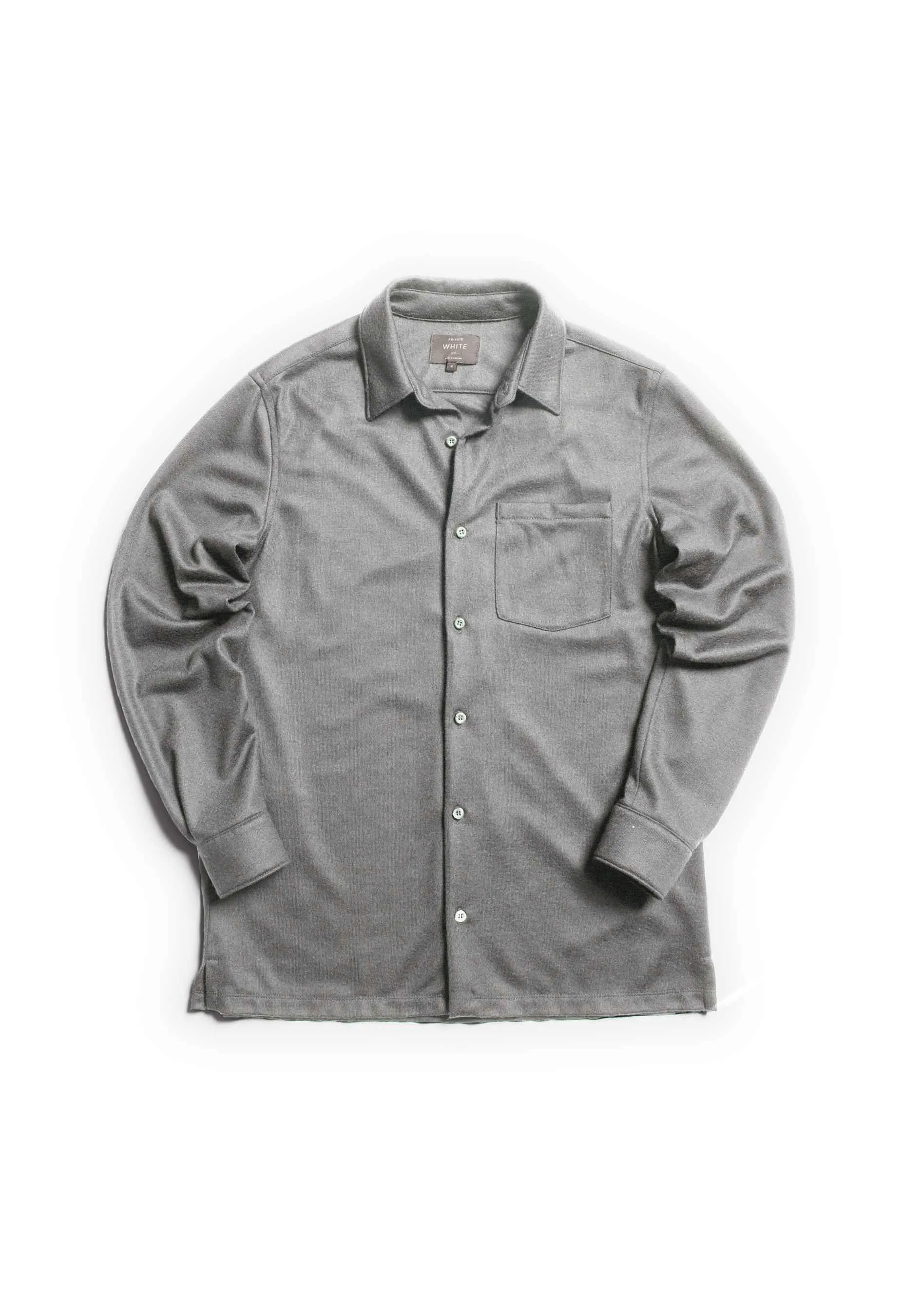 The Jersey Shirt - Cobble Grey