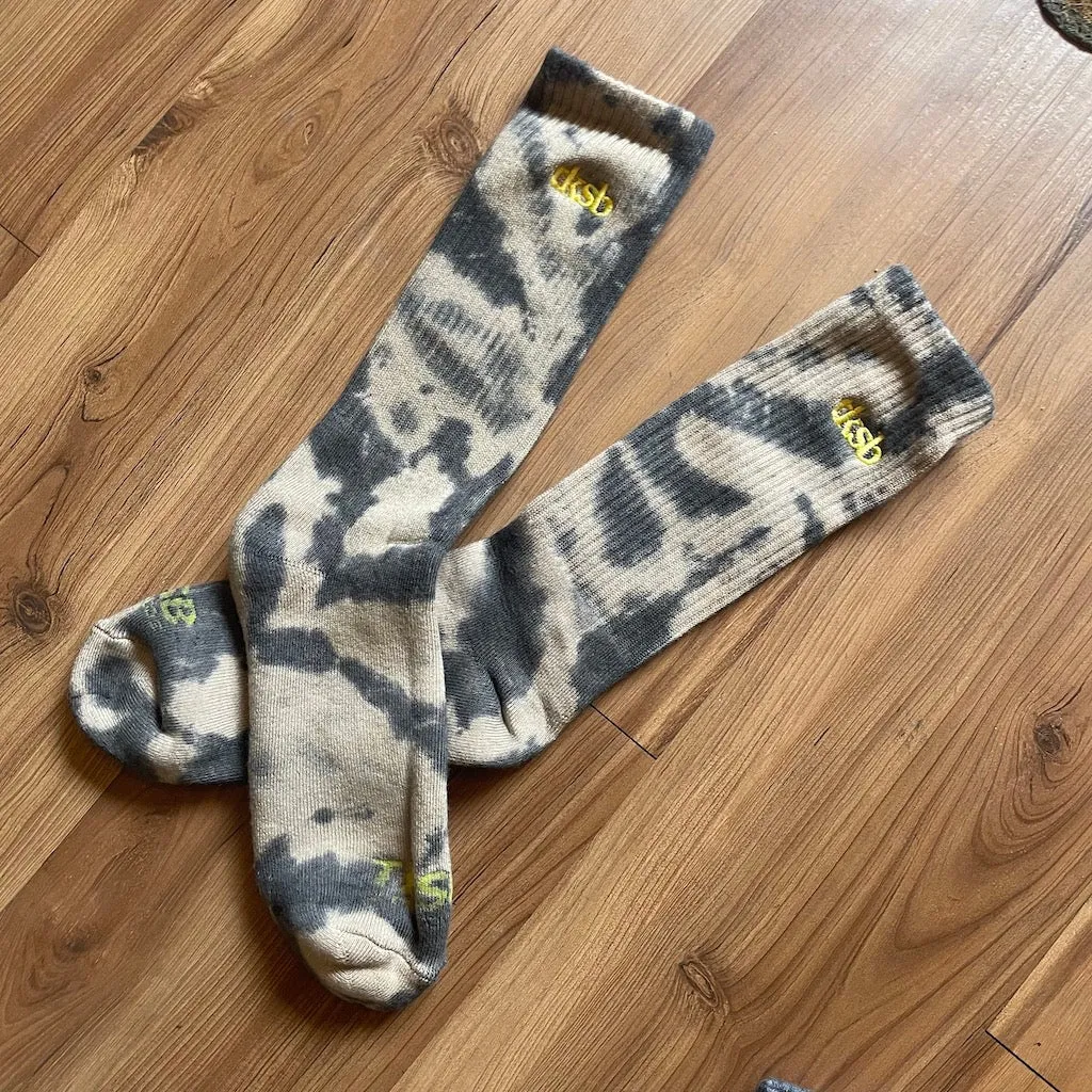 TKSB - Tie Dye Bleach Socks