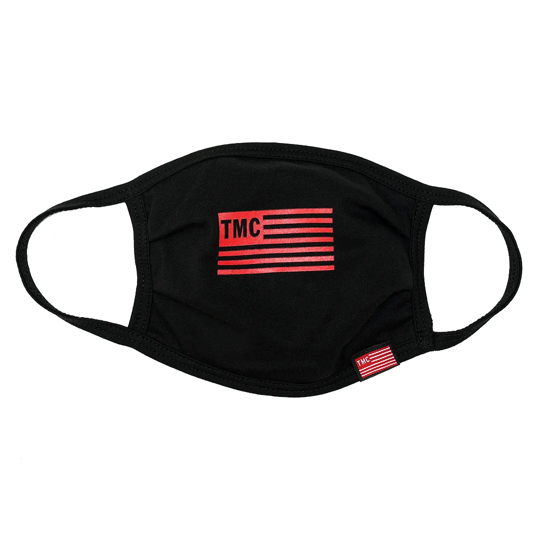 TMC Flag Face Mask - Black