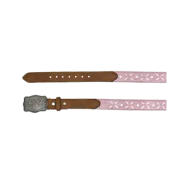 Trenditions Catchfly Women's Pink Metallic Belt