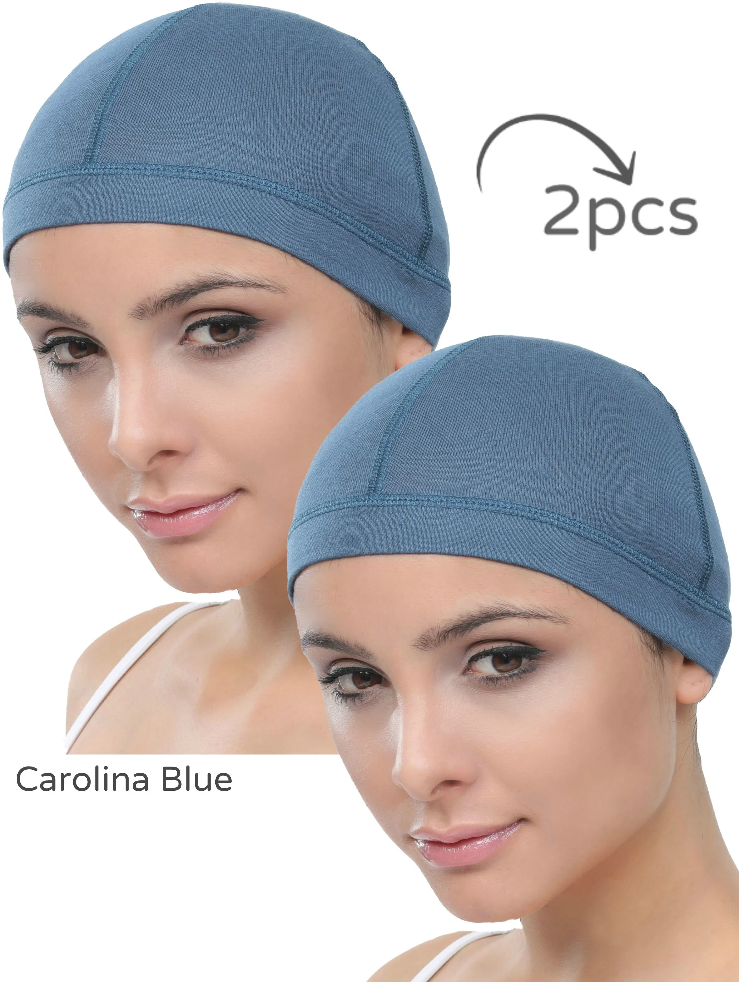 Unisex Bamboo Wig Cap - (Pack of two)